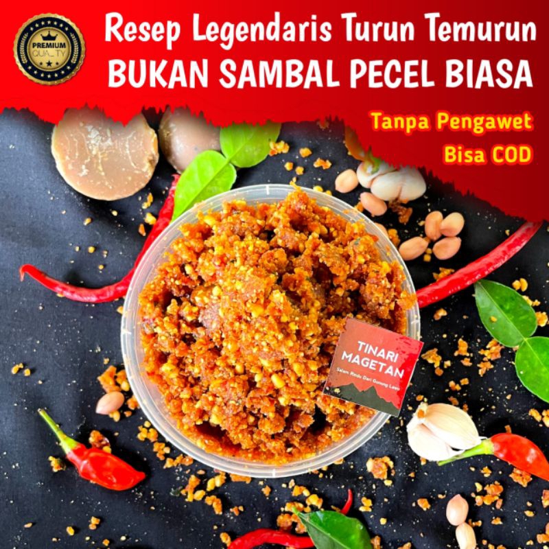 

ORIGINAL Sambal Pecel Tinari Asli Khas Madiun Tanpa Pengawet - Tinari Magetan