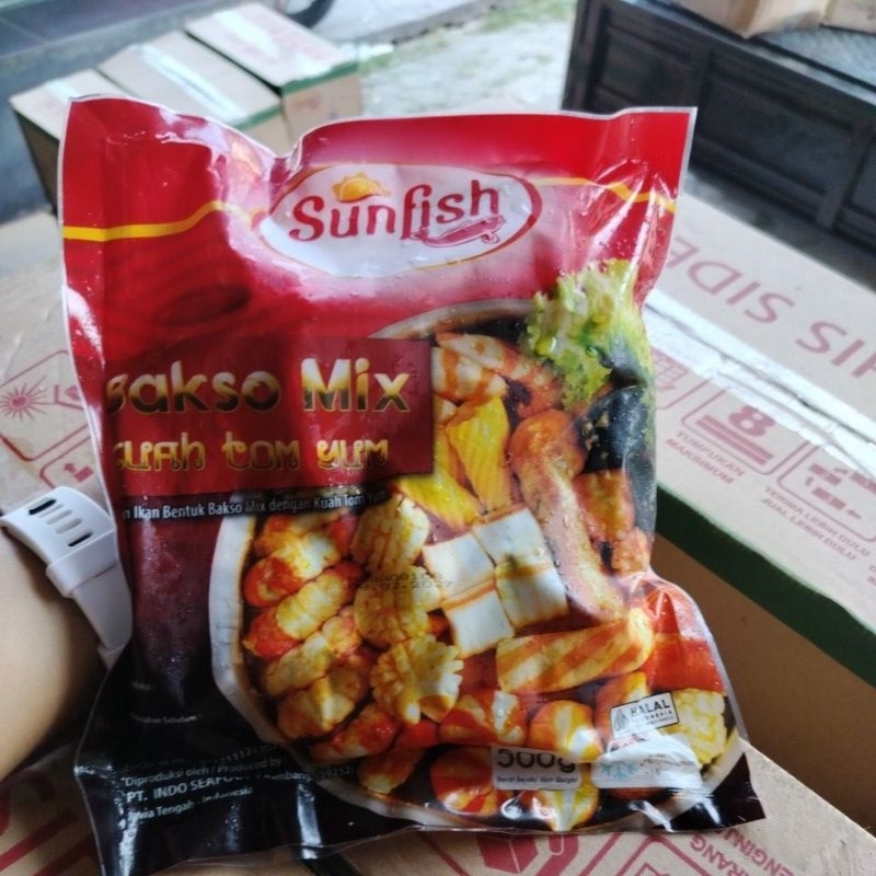 

Bakso Mix Bumbu Tomyam Sunfish 500gr