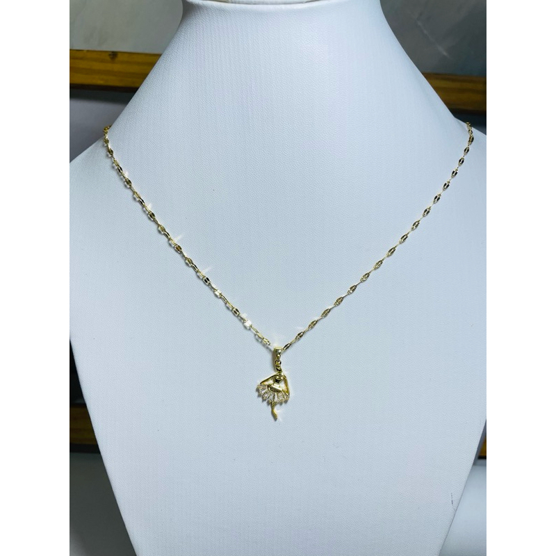 Kalung Model Pecah Padi Seperti emas