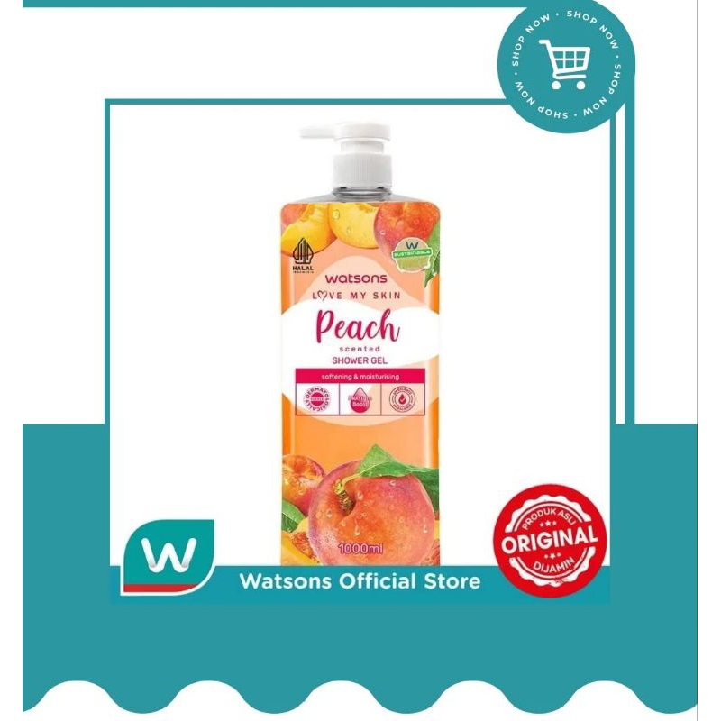 WATSONS BODY WASH SABUN CAIR BOTOL PUMP 1000 ML