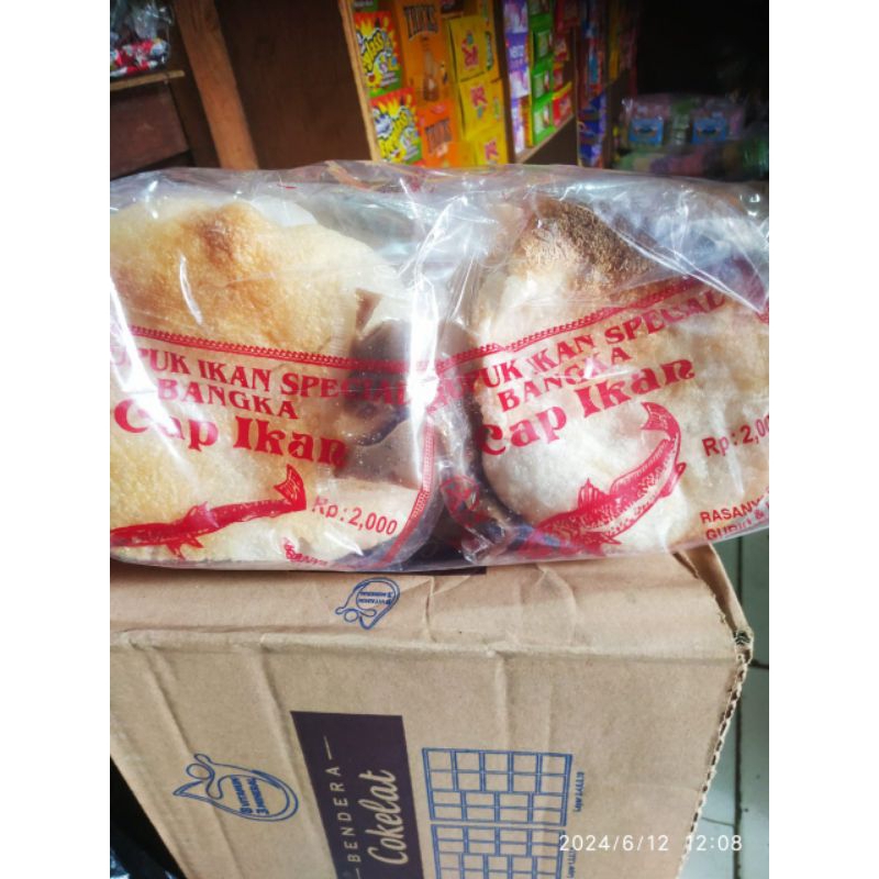 

krupuk Bangka cap ikan 6pcs