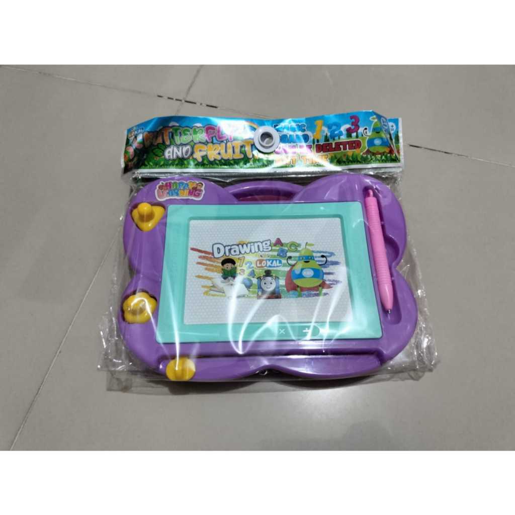 

mainan edukasi anak belajar menulis /mainan papan tulis magnet kecil