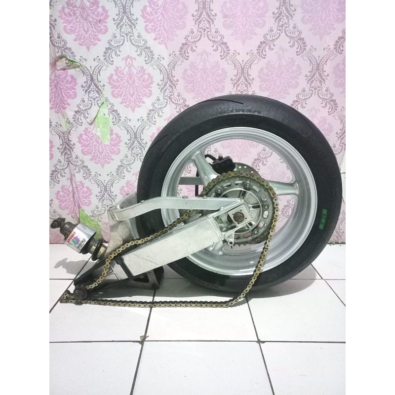 vleg 6inc cbr929 swing arm gsx750 limbah moge original