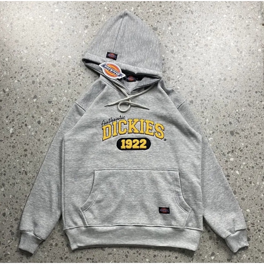Disc Hoodie Dickies 1922 Logo Yelow Fulltag  Fullbordir  Banyak Varian Warna Dickies Premium Quality