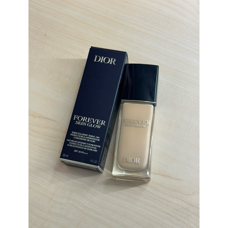 ORI 100% (NEW) Dior Forever Skin Glow Foundation Shade (0N)