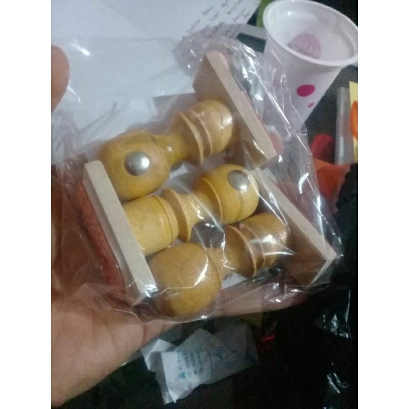 

stempel kayu custom