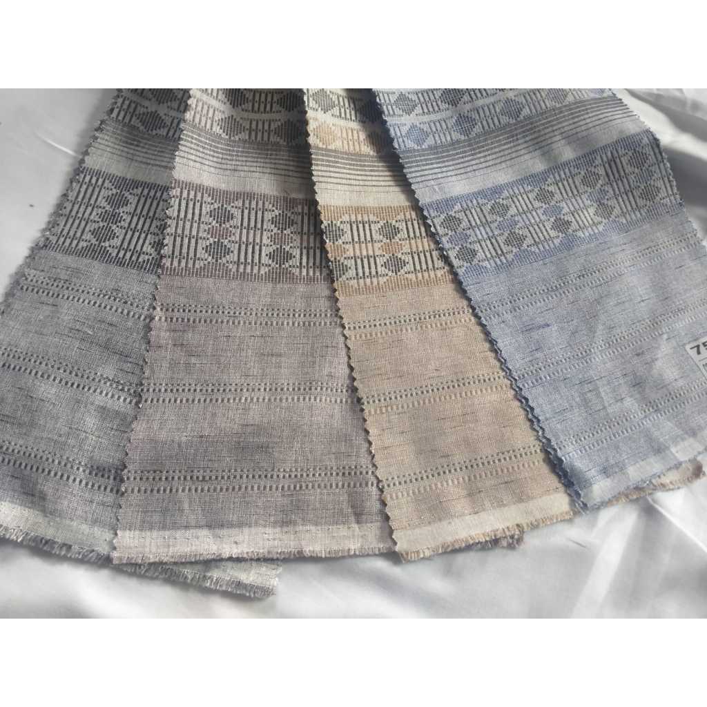 Kain Katun Madinah Motif Arahan Kemeja Koko