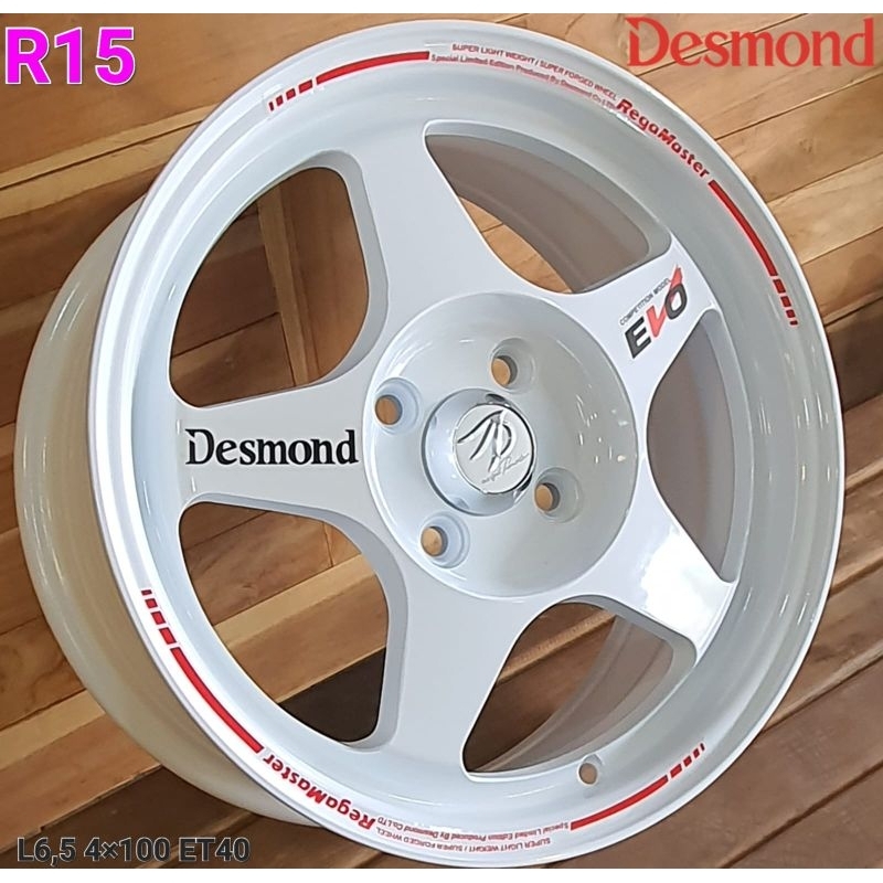 Velg mobil Ring 15 spoon evo untuk mobil Soluna, Starlet, Valco, Vios