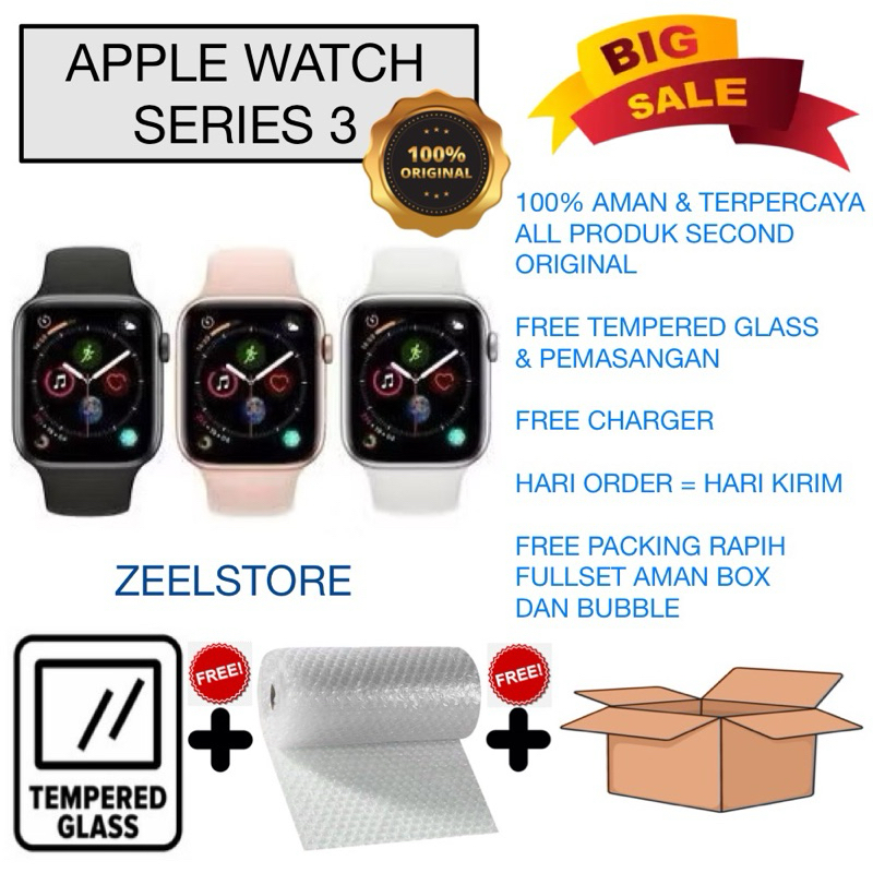 Apple watch iWatch Series 3 42MM Original second