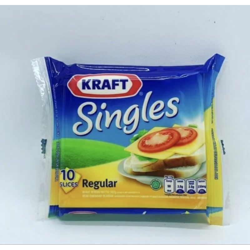 

Keju KRAFT Singles 10 Slices 200gr