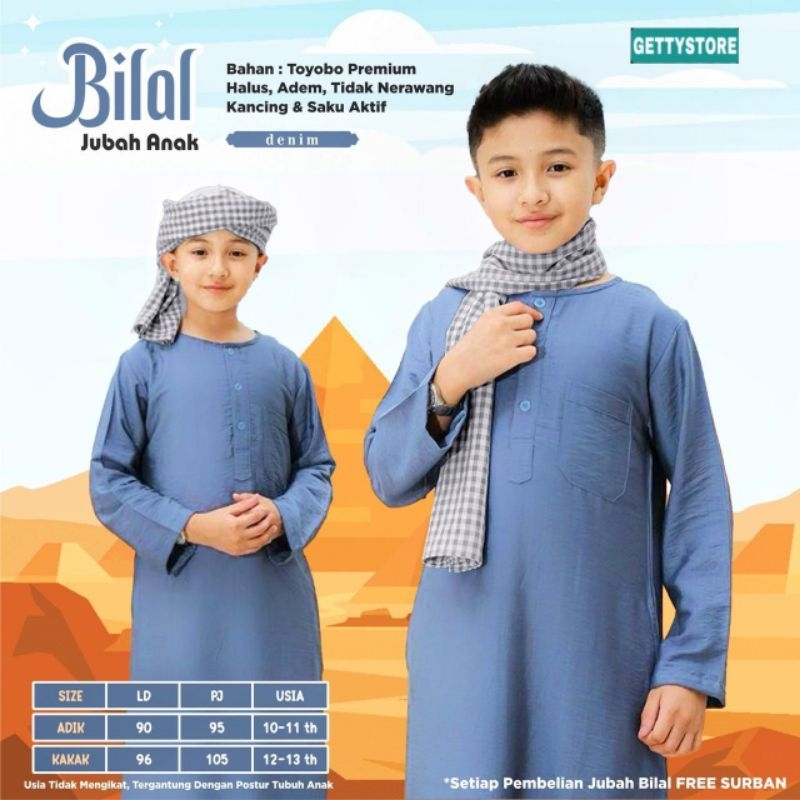 Gamis Anak Laki Gamis Anak Gamis Bilal Nizam Gamis Toyobo