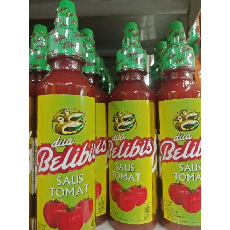 

MURAH SAOS TOMAT DUA BELIBIS uk.235ml exp.2026