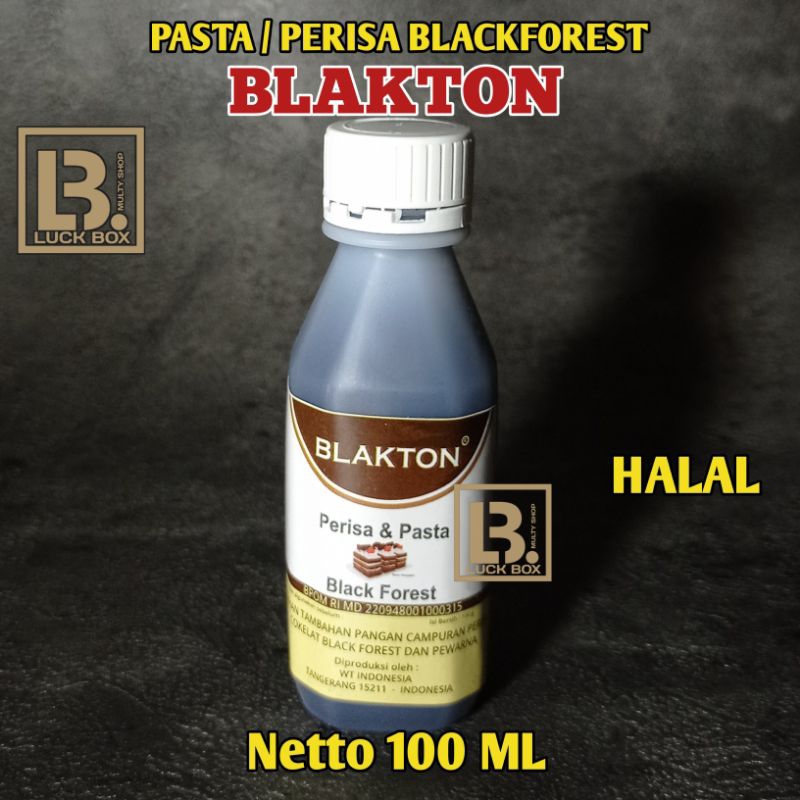 

BLAKTON Pasta perisa Blackforest 100 ml