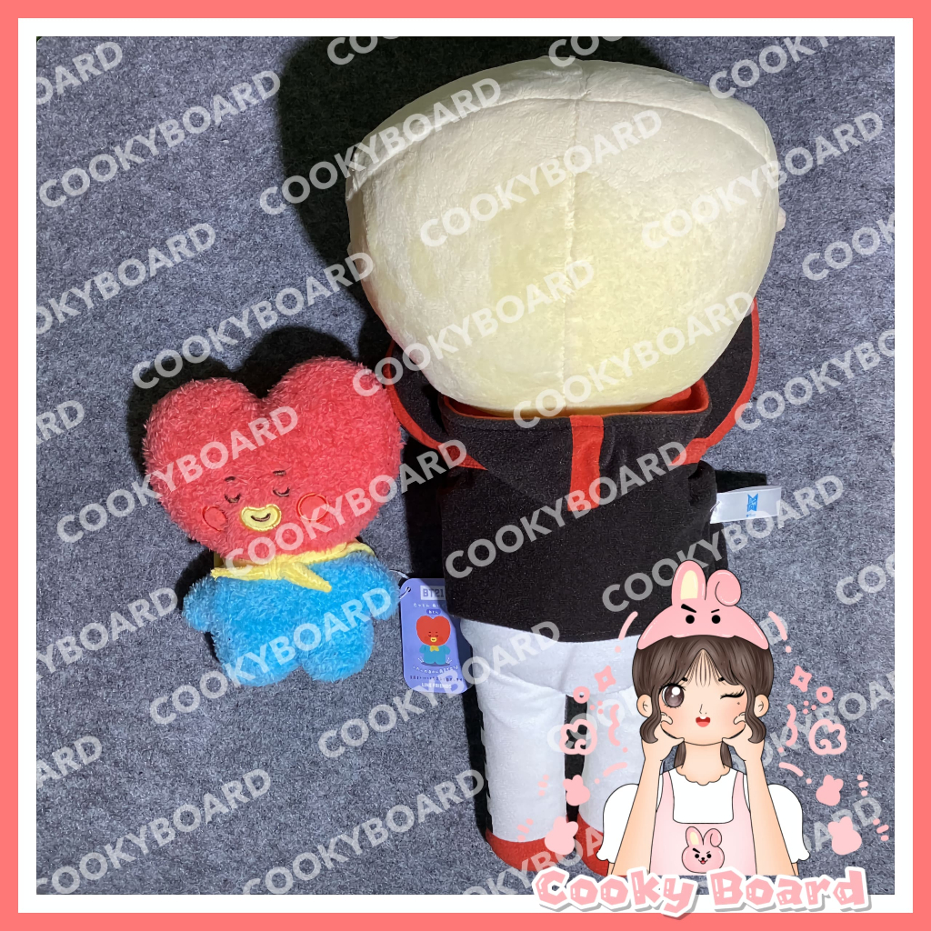 [Cooky Board] DOLL BT21 BABY TATA TINYTAN JIMIN MIC DROP PLUSH BONEKA DUDUK MINI SLEEP FUR