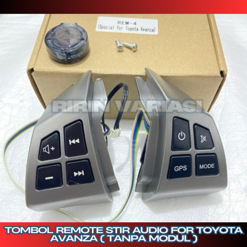 tombol remote stir audio for Toyota Avanza ( tanpa modul )