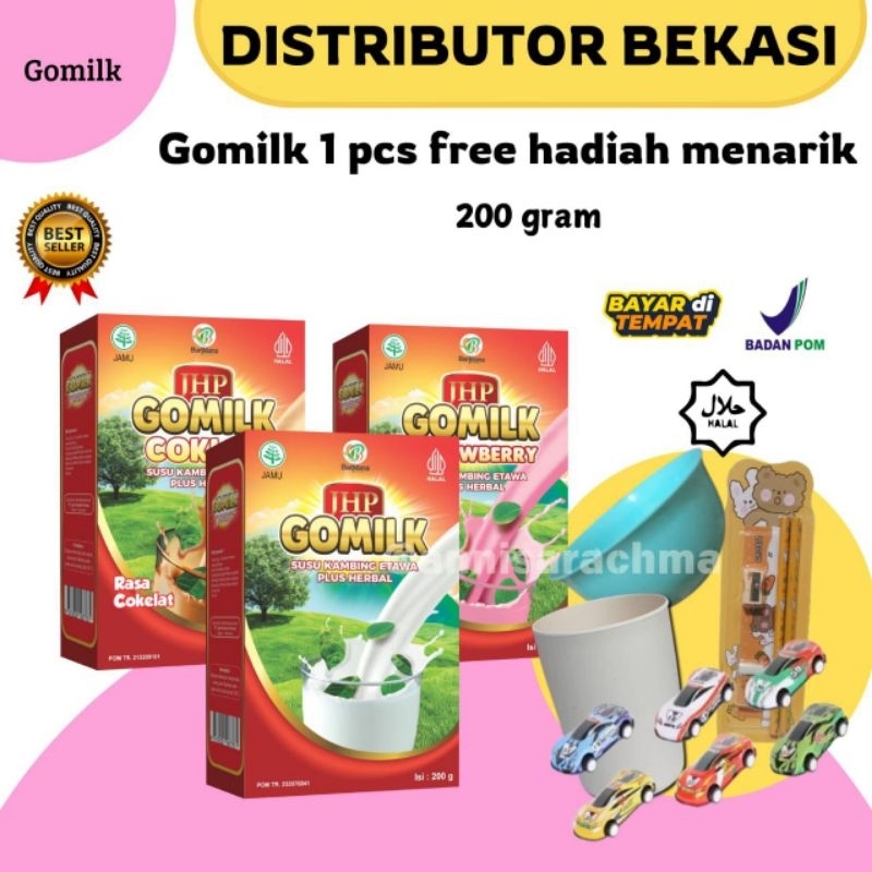 

[GARANSI] Gomilk Susu Kambing Etawa herbal / Bagus untuk asam lambung