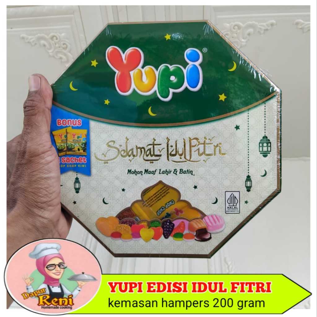 

Yupi permen jelly kemasan hampers selamat idul fitri 200gr