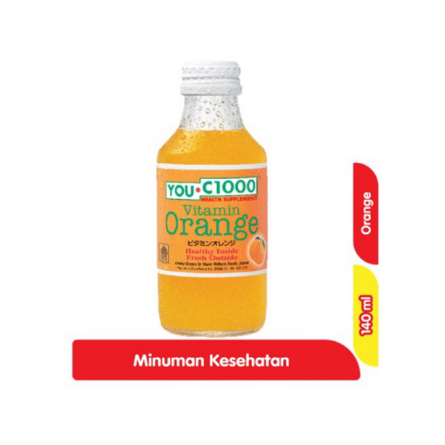 

You C 1000 botol kaca 140ml