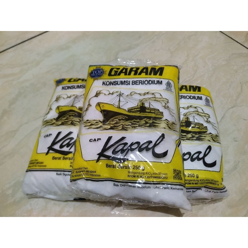 

GARAM HALUS 250G PAKET HEMAT [6 bukus]