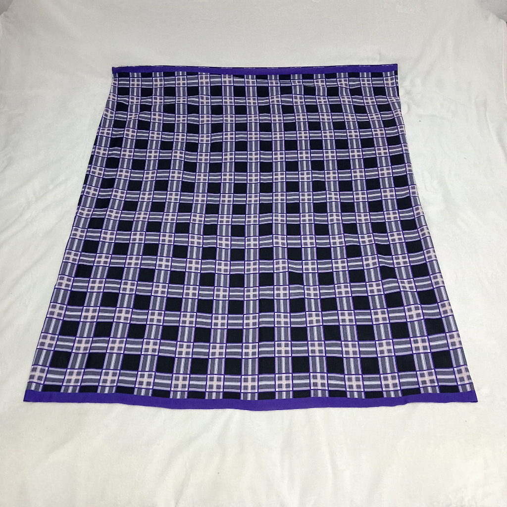 Sarung Sholat Pria Motif Kotak Kotak Salur - BHS yang Nyaman dan Adem