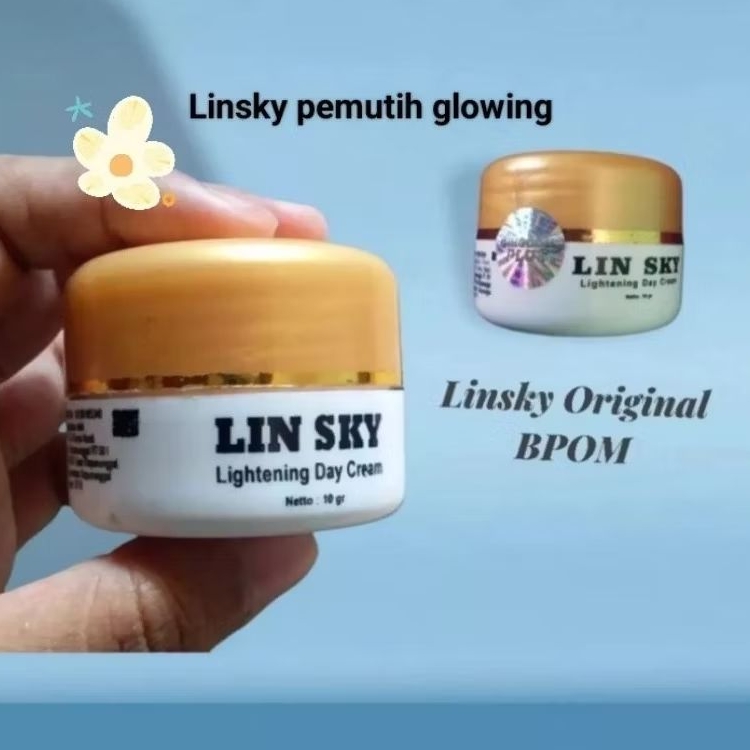 Cream Linsky Pemutih Glowing.BPOM 100% original.