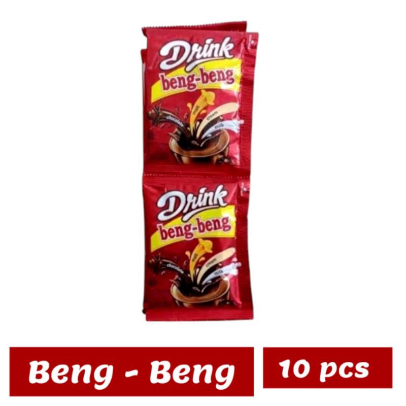 

Drink Beng-Beng Cokelat Renceng isi 10 sachet 29gram / Drink beng-beng Minuman Coklat Renceng