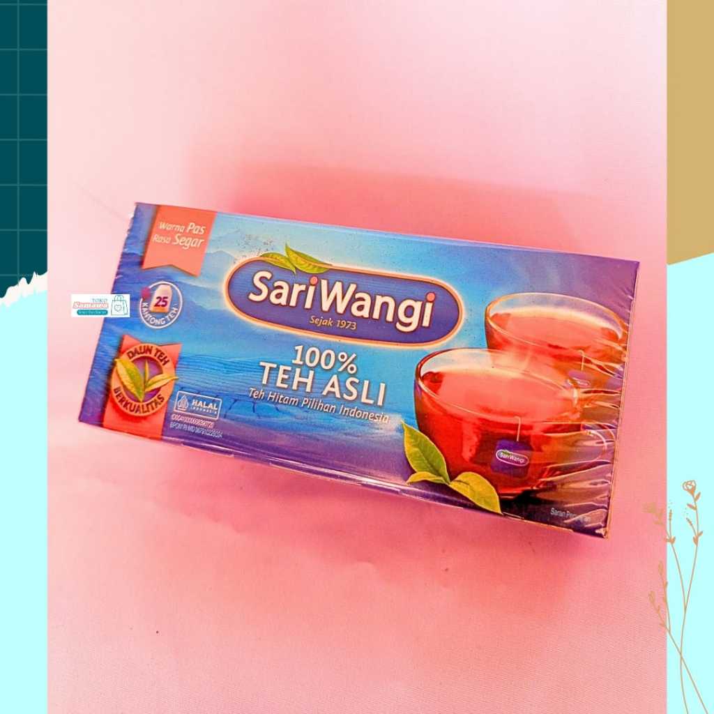 

SAMAWA - TEH SARIWANGI BOX ISI 25 PC