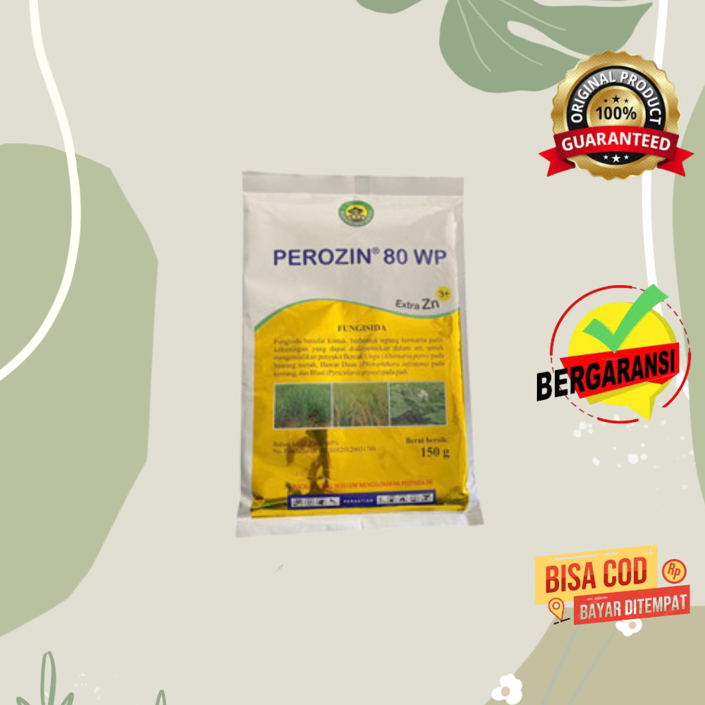 fungisida perozin 80 wp 150 gram