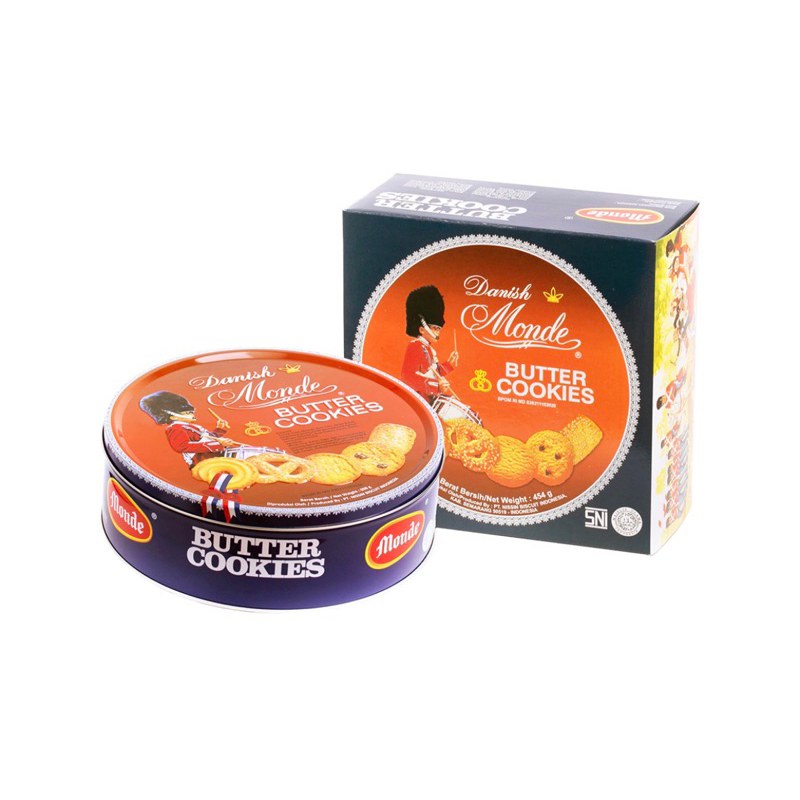 

Monde Butter Cookies Blue 454 g l