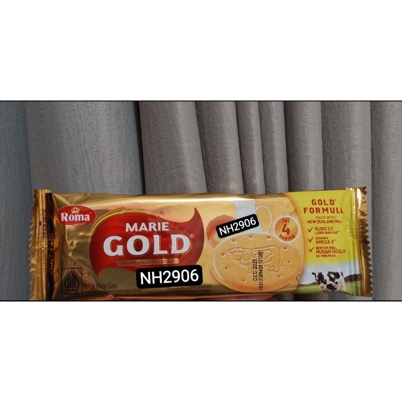 

ROMA MARIE GOLD - KEMASAN 1 SACHET ISI 4 KEPING ORIGINAL