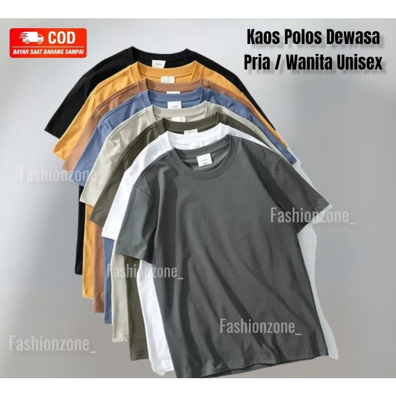 Kaos Branded Distro Pria-Wanita Size M-L-XL-XXL PE Kattun