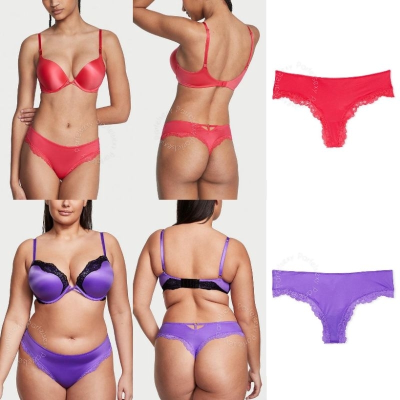 V*S Smooth Cutout Back Thong Glamour Celana Dalam Wanita M 11216504