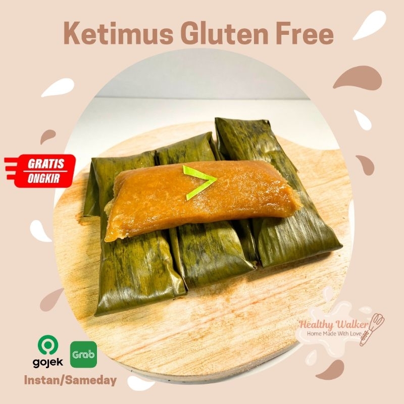 

Ketimus Gluten Free 1 Pack isi 4 pcs Jajanan Makanan Sehat Halal