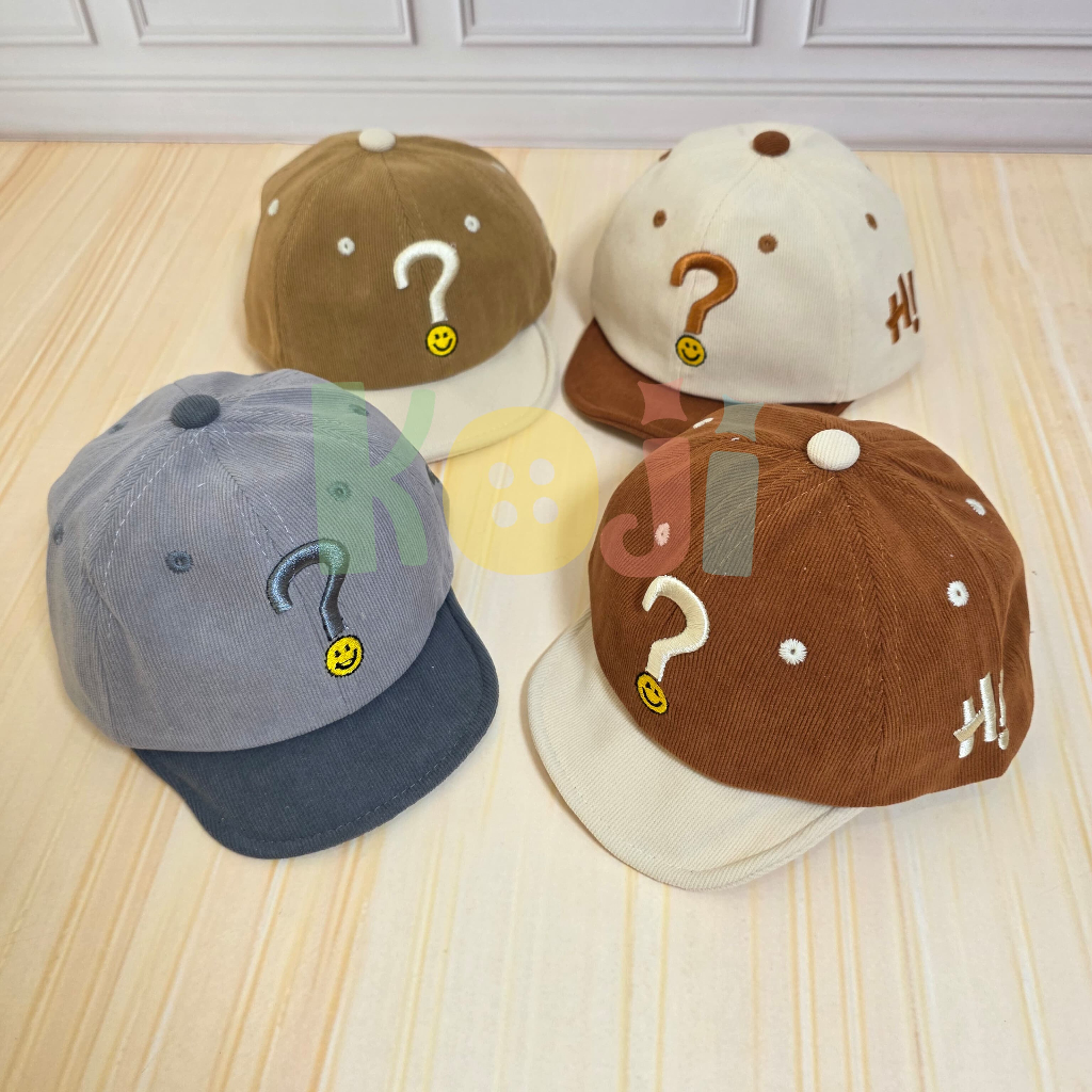 Kids Baseball Hat (Topi Baseball Anak ) usia 0,5 - 2 tahun