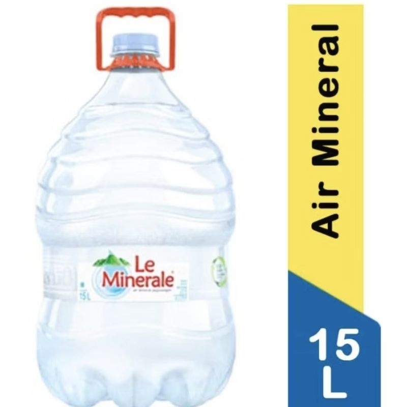 

[1 galon @15 liter] Le Minerale air mineral pegunungan