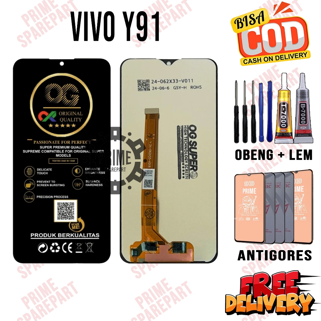 Lcd Touchcsreen VIVO Y91 Original OEM Lcd VIVO Y91 Fullset