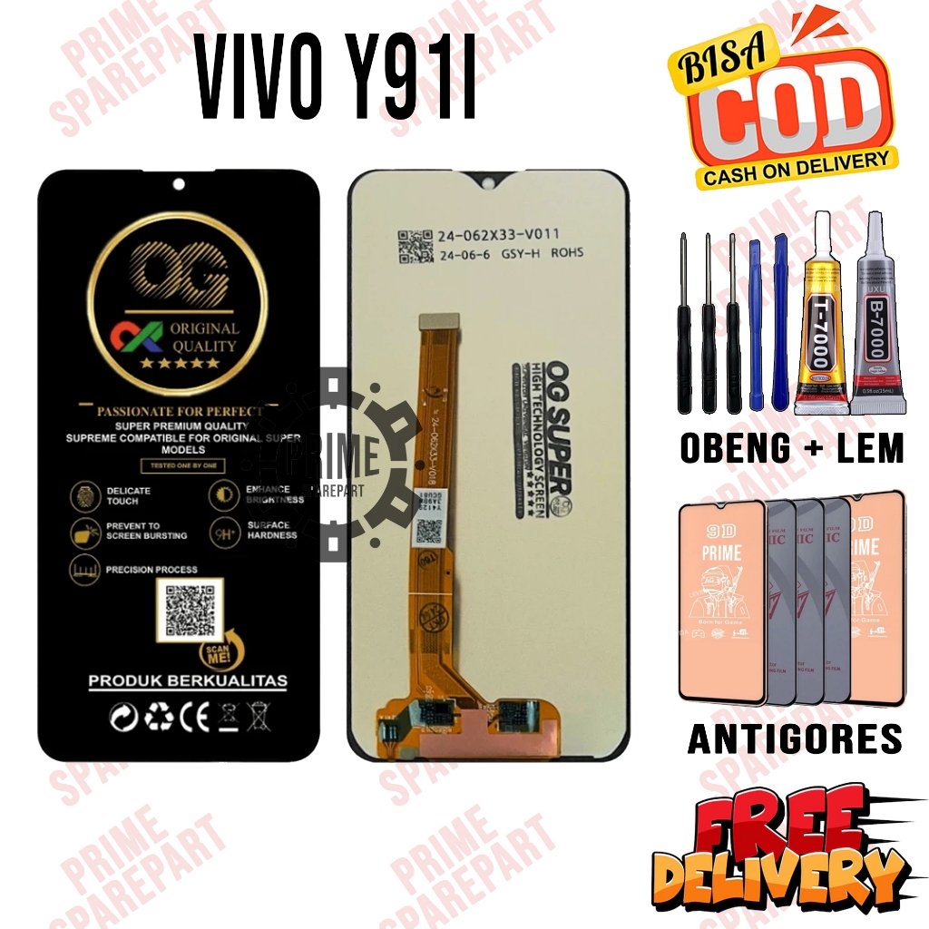 Lcd Touchcsreen VIVO Y91I Original OEM Lcd VIVO Y91I Fullset