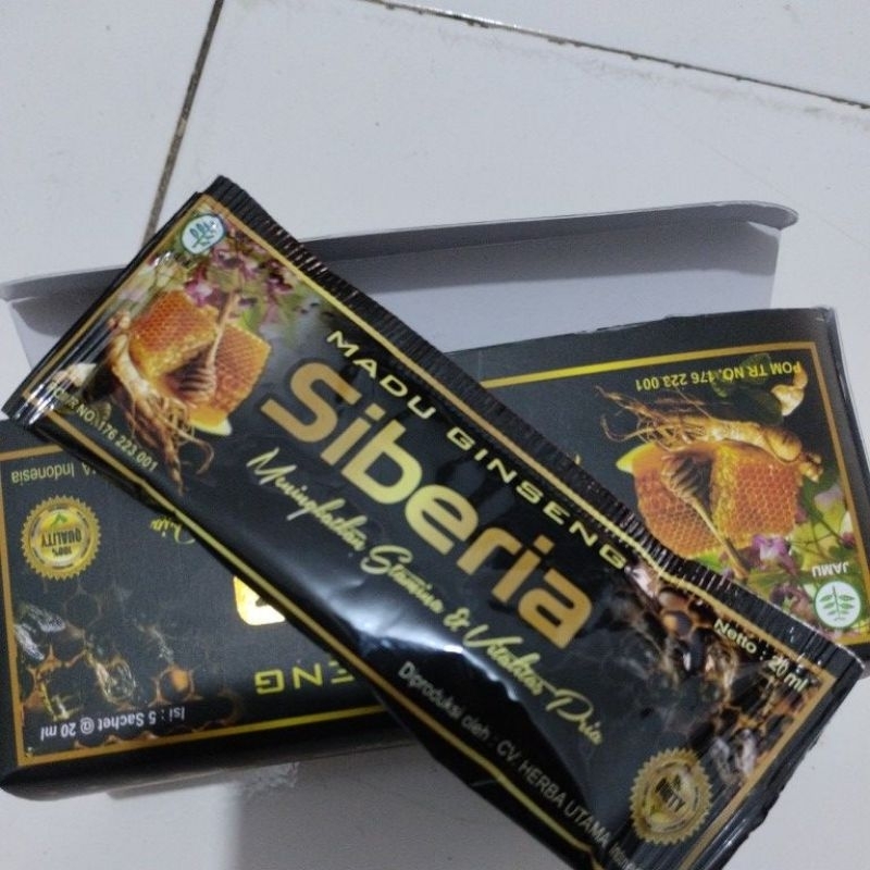 

Madu siberia 5sachet
