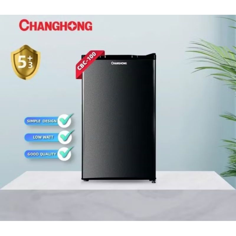 kulkas mini changhong cbc 100/ kulkas mini 1 pintu