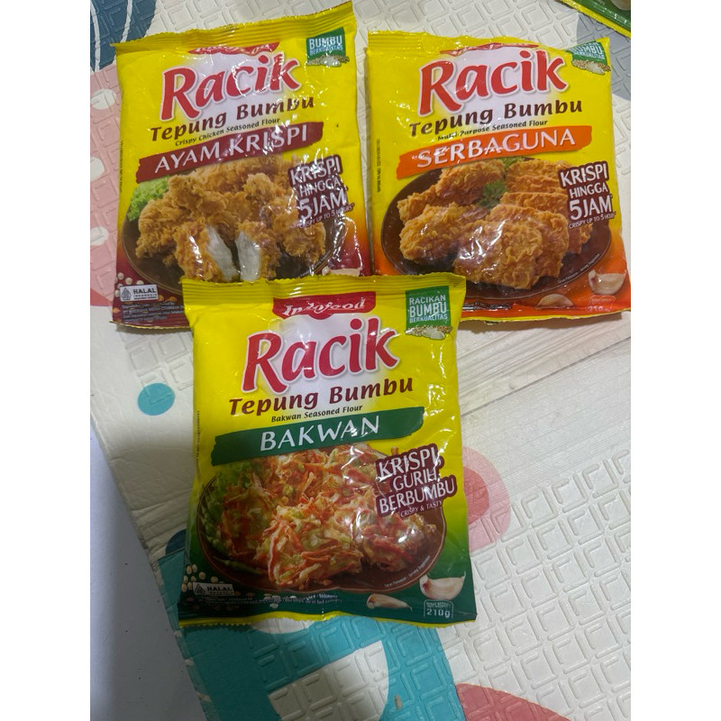 

Indofood Racik tepung Bunbbu serbaguna 210g x 1 pcs