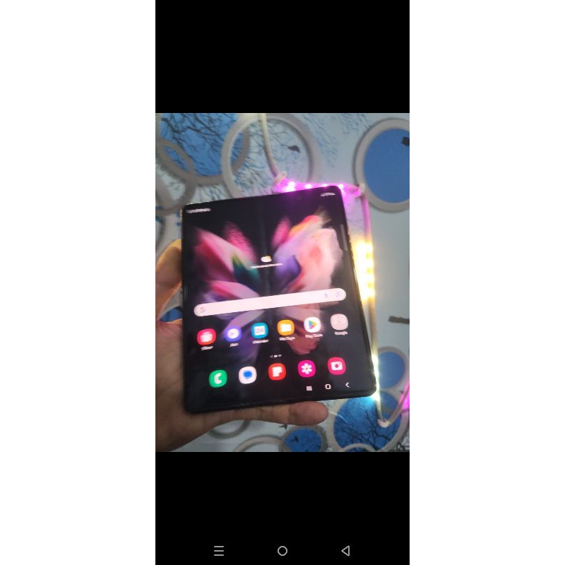 JUAL HP SAMSUNG Z FOLD 3 5G RAM 12/512GB ORIGINAL SEIN MULUS NORMAL SIAP PAKE
