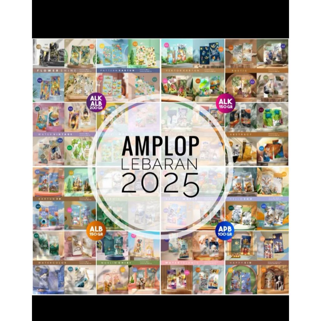 

ISI 100PCS | AMPLOP LEBARAN VIRAL | AMPLOP LEBARAN PREMIUM GRIYA CARD