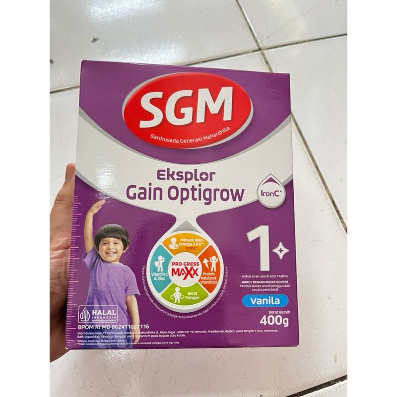 SGM EKSPLOR GAIN OPTIGROW 400g