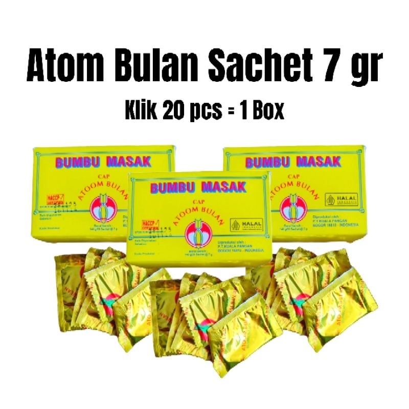 

BUMBU ATOM BULAN SACHET 7 gr 1pcs