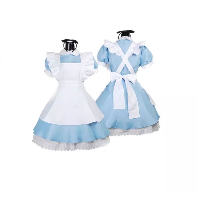 Maid Blue Costume