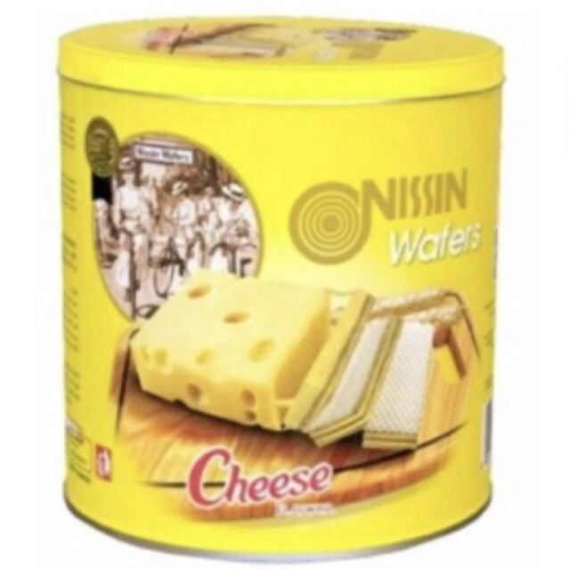 

NISSIN WAFER CHEESE 300gr KALENG