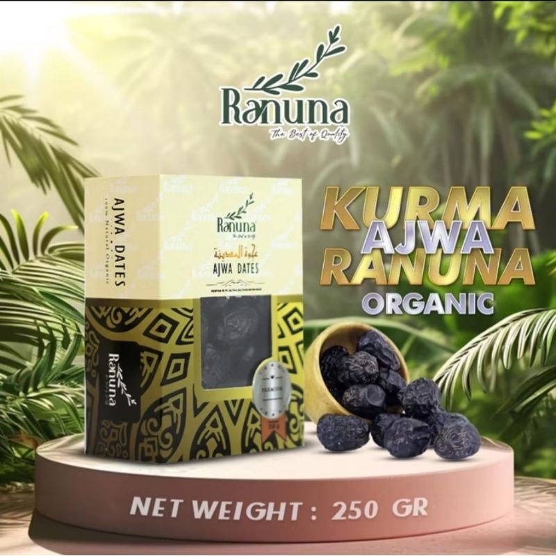 

Kurma Ajwa Premium Ranuna 250gr