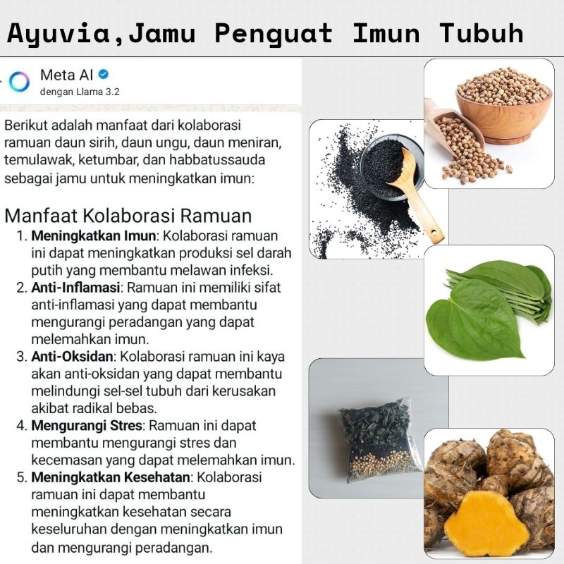 

jamu penguat imun tubuh 100% alami