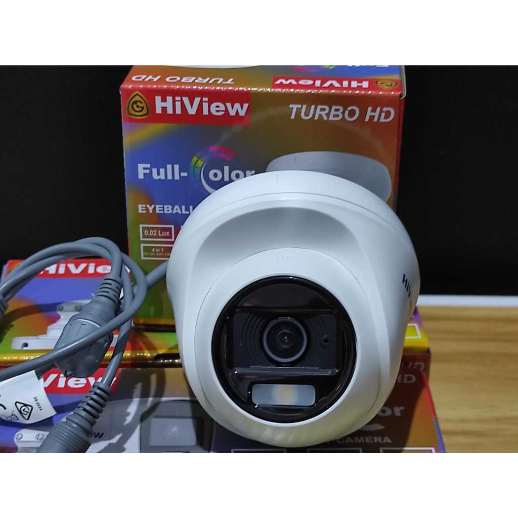 Kamera CCTV Indoor HiView 2MP Colorvu TH-T127P Fullcolor Camera CCTV Colorvu HIVIEW By Hikvision Pro