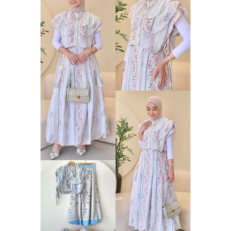 Renata Set 2in1 Outer + Dress